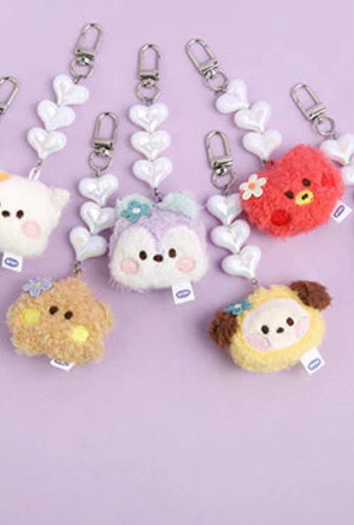 [venta directa]  BT21 - Minini llavero peluche face 