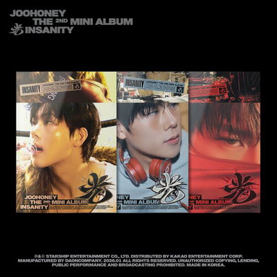 [pedido a Corea] JOOHONEY – The 2nd mini album 光 (INSANITY)