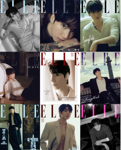 [pedido a Corea] BTS JUNG KOOK - ELLE MAGAZINE 2026 JANUARY