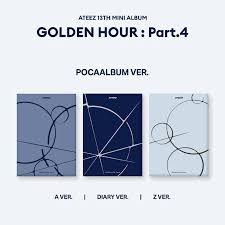 [Pedido a Corea] ATEEZ – 13th Mini Album Golden Hour: Part.4 (POCAALBUM VER.) 