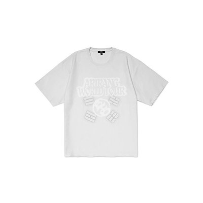 BTS - ARIRANG WORLD TOUR OFFICIAL MD S/S TOUR T-SHIRT (GRAY)