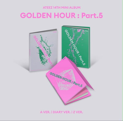 [PREVENTA ]ATEEZ – 14TH MINI ALBUM [GOLDEN HOUR : Part.5]
