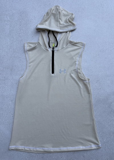 Musculosa Deportiva con Capucha - DryFit Calada