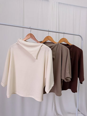 Poncho cuello irregular MORLEY POLAR