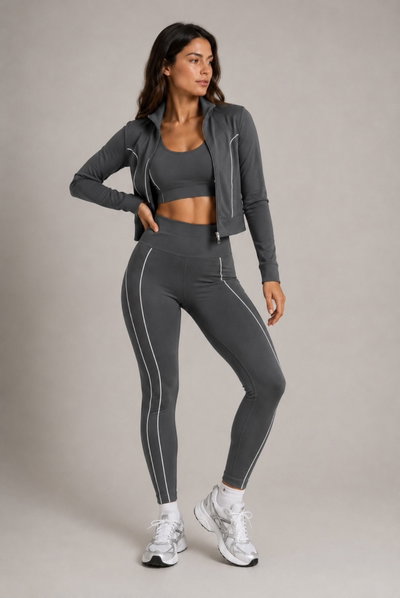 Conjunto Deportivo Importado 3 piezas con lineas