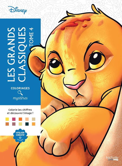 PREVENTA Disney para colorear - Grands classiques tome 4 (francés)