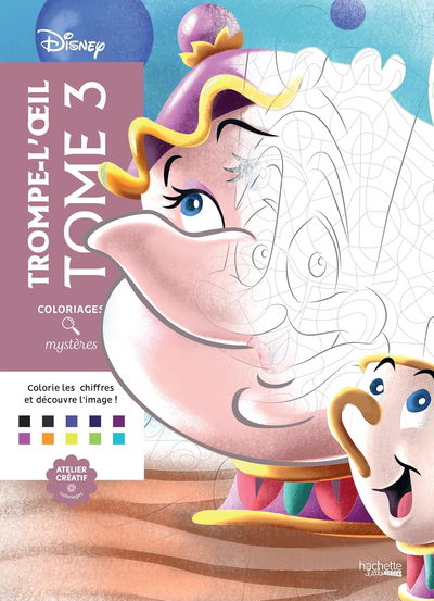PREVENTA Disney para colorear - Trompe l'oeil tome 3 (francés)