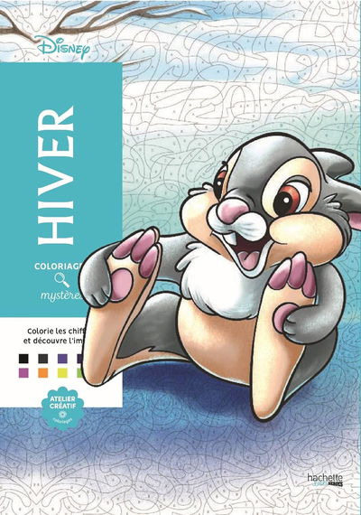 PREVENTA Disney para colorear - Hiver (francés)