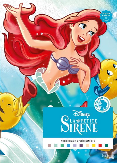 PREVENTA Disney para colorear - La sirenita (francés)