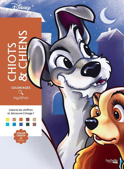 PREVENTA Disney para colorear - Chiots & Chiens (francés)
