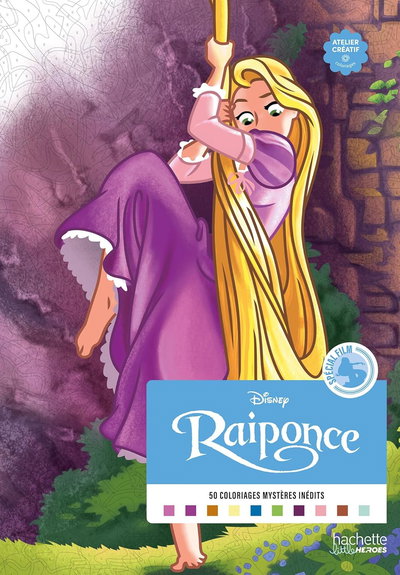 PREVENTA Disney para colorear - Rapunzel (francés)