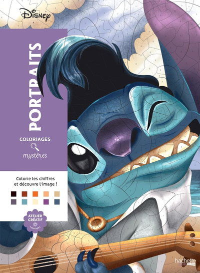 PREVENTA Disney para colorear - Retratos (francés)