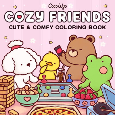 PREVENTA Dibujos para colorear - Cozy friends (inglés)