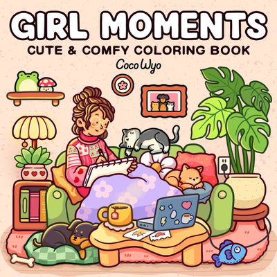 PREVENTA Dibujos para colorear - Girl moments (inglés)