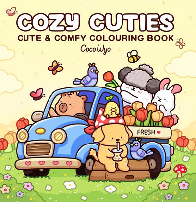 PREVENTA Dibujos para colorear - Cozy cuties (inglés)