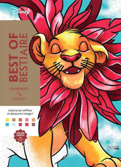 Disney para colorear - Lo mejor de los animales (francés)