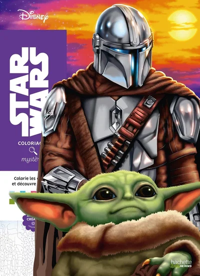 PREVENTA Disney para colorear - Star wars (francés)