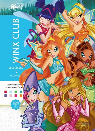 PREVENTA Disney para colorear - Winx Club (francés)