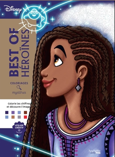 PREVENTA Disney para colorear - Mejores heroínas (francés)