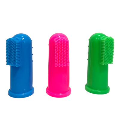 Cepillo Dientes 🦷 Silicona Masajeador De Encías Dedal Mascotas 🐾