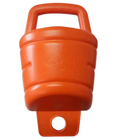BOYA PLASTICA FONDEO CONICA CON MANIJA REFORZADA
