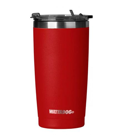 Waterdog - Contenedores - Vasos Doble Pared 600 cc Rojo Bordo Acero AISI 304 - VITTA600FP