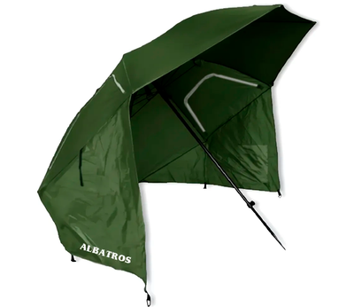 ALBATROS - SOMBRILLA CARPA PLAYERA REFORZADA 240MTS CON ROMPEVIENTOS Y ESTACA - 160T