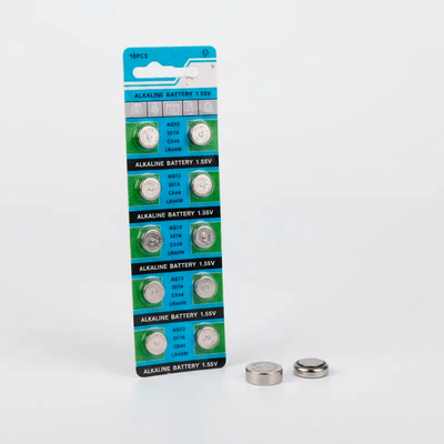 Otro - Blister 10 Pilas LR44 Ag13 A76 Bateria 1,55v para alarma electronica