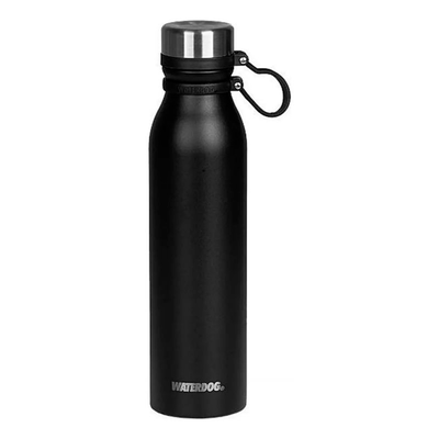 Waterdog - Contenedores - Botellas Deportivas Acero Inoxidable 750 cc Negro - BUHO750BK