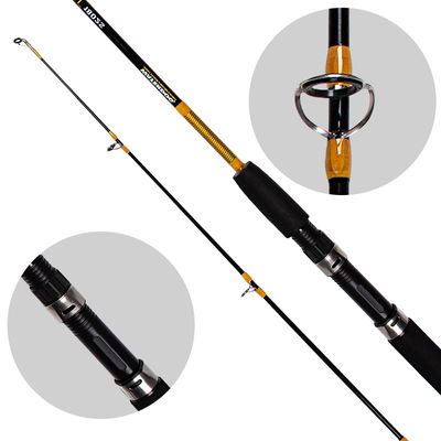 WATERDOG - Caña Collect 2,40mt 2 tramos maciza - COLLECT2402S