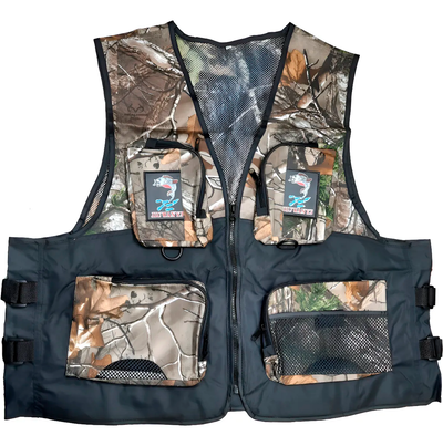 Chaleco de pesca camuflado