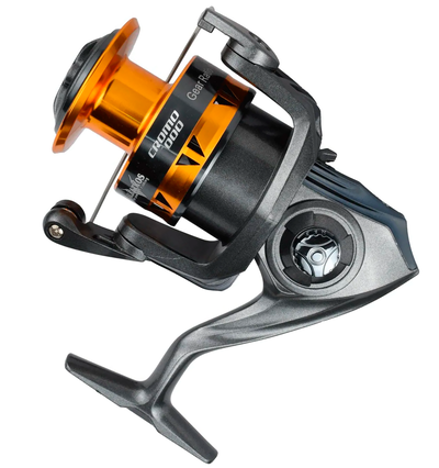 ALBATROS - REEL CROMO 6, 4 RULEMANES CARRETE METAL