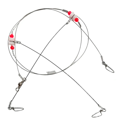 Linea con madre y bajadas de acero para Dorado sin anzuelos