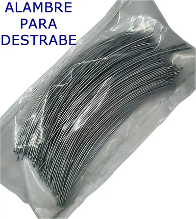 Alambre para plomadas con destrabe x 1/4kg 180 alambres aprox