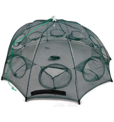 Xfish - Trampa paragua plegable 10 bocas 