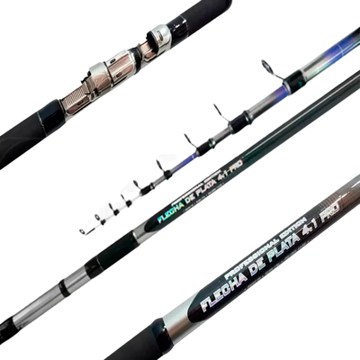 Surfish - Caña Surfish Flecha de Plata Pro 410 Telescopica Pejerrey