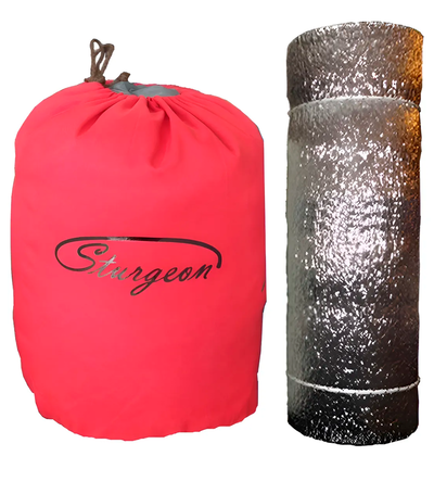 Bolsa De Dormir Sturgeon Standard - Tela poliester 100% - hasta 4° - Med. 0,70 x 1,80