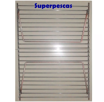 Parrilla de camping grande 40 x 60