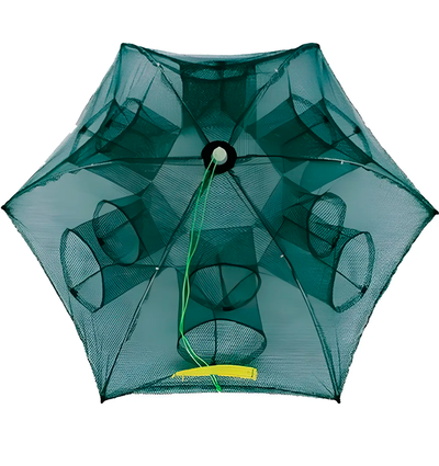 Xfish - Trampa paragua plegable 12 bocas 