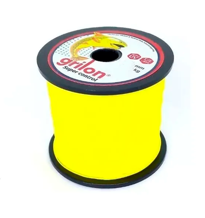 Tanza Grilon Bobina 1/4 LB - Amarillo Fluo 0,30 - Restistencia 6,90 Kg X 1300 Mts Aprox