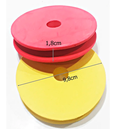 Xfish - Tabla Goma Eva Alfajor grande 9,5 cm