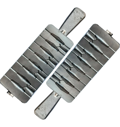 Molde Peter 29 Para Fabricar Plomadas Corrediza 20grs X8