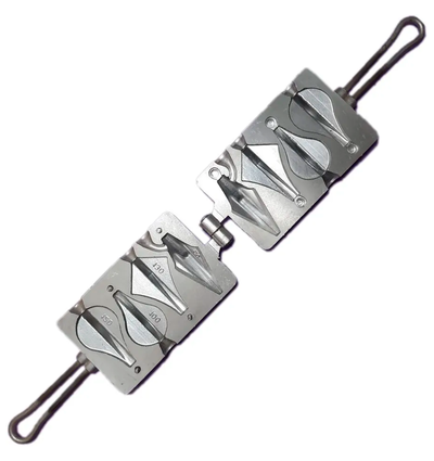 Molde Peter 20 Para 4 Plomadas De 100 A 130 Grs