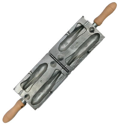 TORPEDO DE 300 Grs. Y 400 Grs. MOLDE PARA FABRICAR PLOMADA