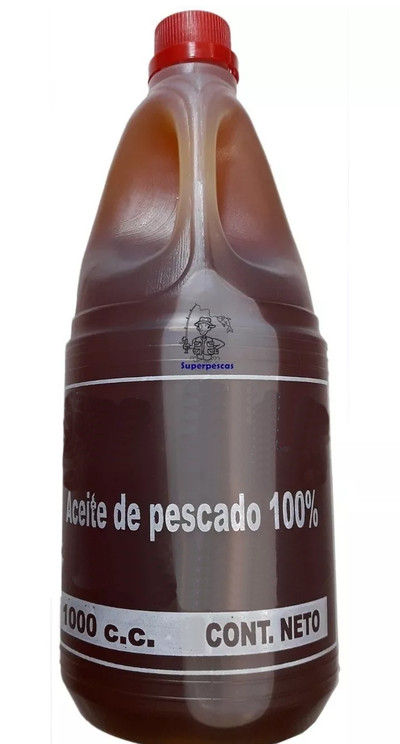 Carnadas - ACEITE de pescado 1 L, para ceba