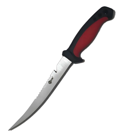 Cuchillo fileteador con funda cibre hoja