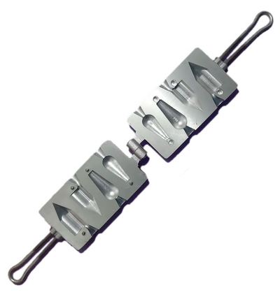 Molde Para Fabricar Plomadas Peter Nº 1 De 75 A 100grs