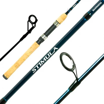 Shimano Stimula Caña de Spinning 6'6" (1.98m) 2 tramos Potencia Medium (M) Señuelo 7-14gr