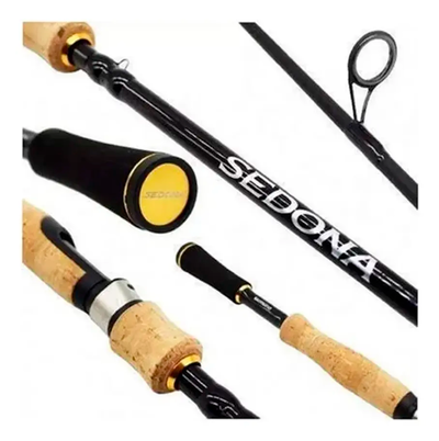 SHIMANO SEDONA SPIN 1,98m 6/12lbs, Multiproposito, 2Tramos F, Lure 3/16 - 5/8oz.