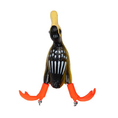 WATERDOG - Señuelo anti enganche pato Patito 9 cm - 12 g Negro - P9122